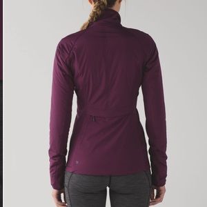 Lululemon Plum Run For Cold Jacket